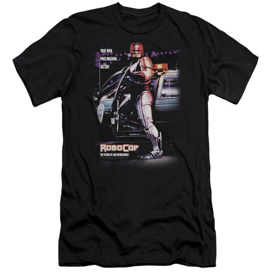 Robocop - Poster-premuim Canvas Adult Slim Fit 30/1 - Black