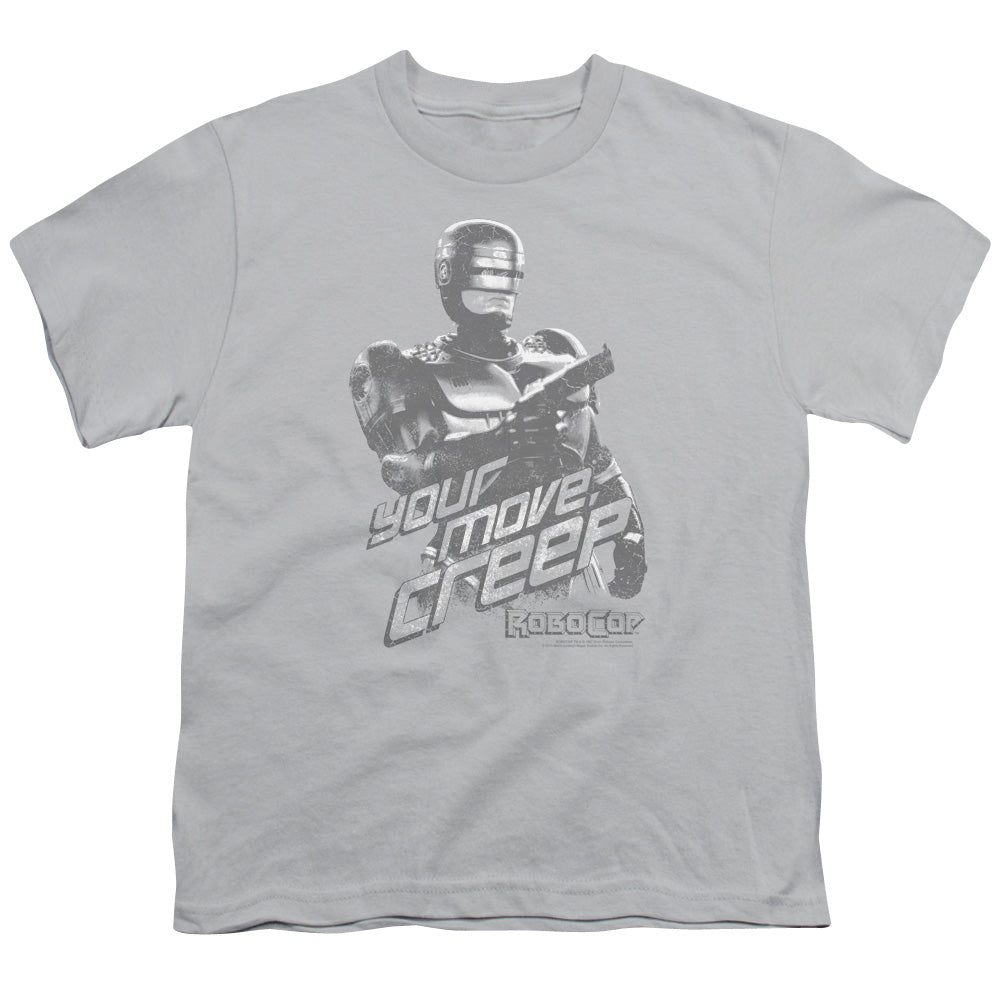 ROBOCOP YOUR MOVE CREEP - S/S YOUTH 18/1 - SILVER T-Shirt