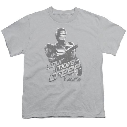 ROBOCOP YOUR MOVE CREEP - S/S YOUTH 18/1 - SILVER T-Shirt