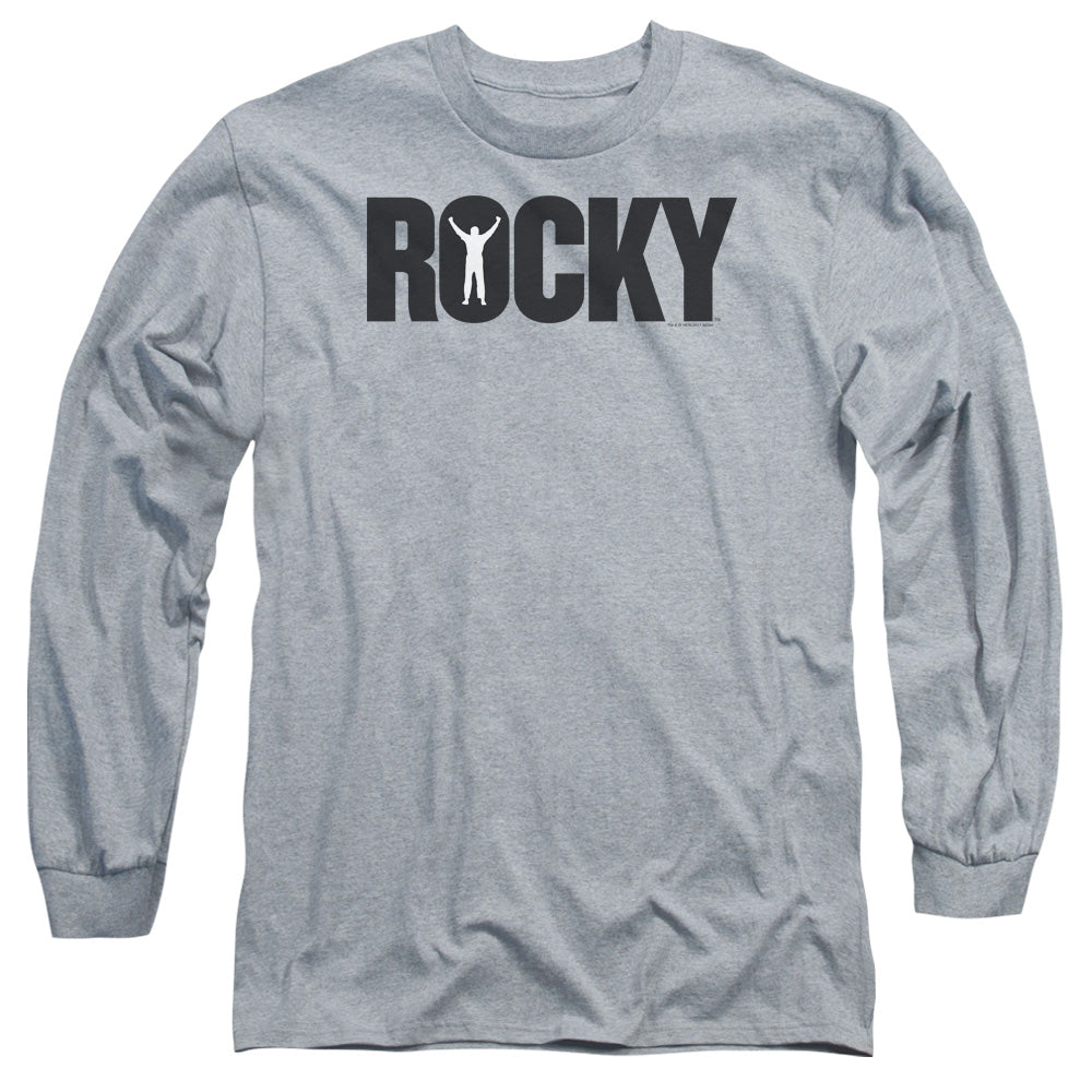 Rocky - Logo - Long Sleeve Adult 18/1 - Heather T-shirt