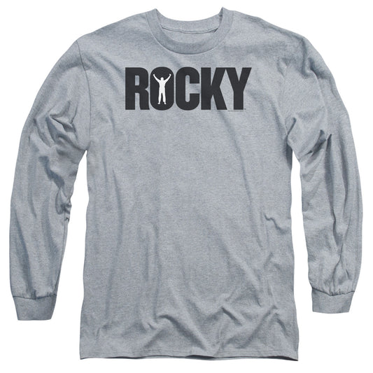 Rocky - Logo - Long Sleeve Adult 18/1 - Heather T-shirt
