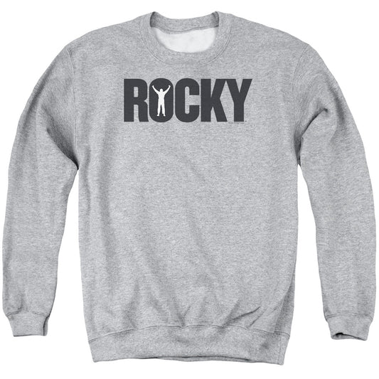 Rocky - Logo - Adult Crewneck Sweatshirt - Athletic Heather