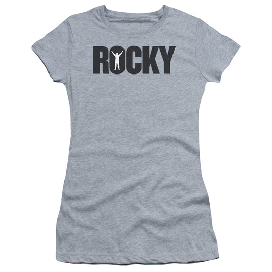 Rocky - Logo - Short Sleeve Junior Sheer - Heather T-shirt