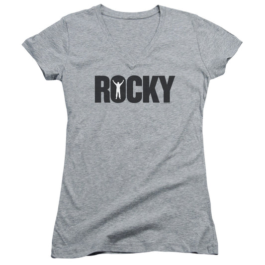 Rocky - Logo - Junior V-neck - Heather