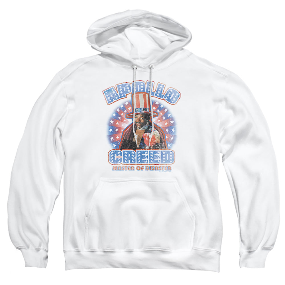 Mgm - Rocky/apollo Creed - Adult Pull-over Hoodie - White
