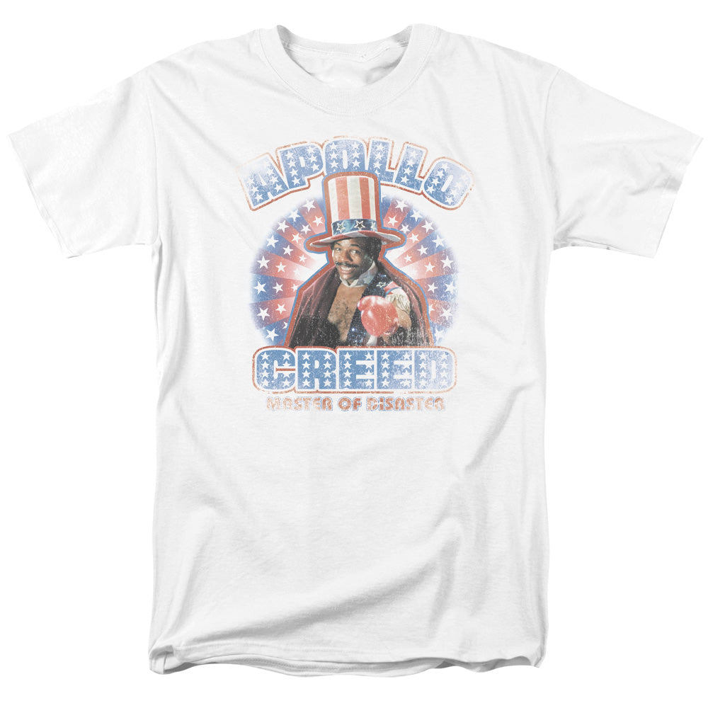 Rocky - Apollo Creed - Short Sleeve Adult 18/1 - White T-shirt