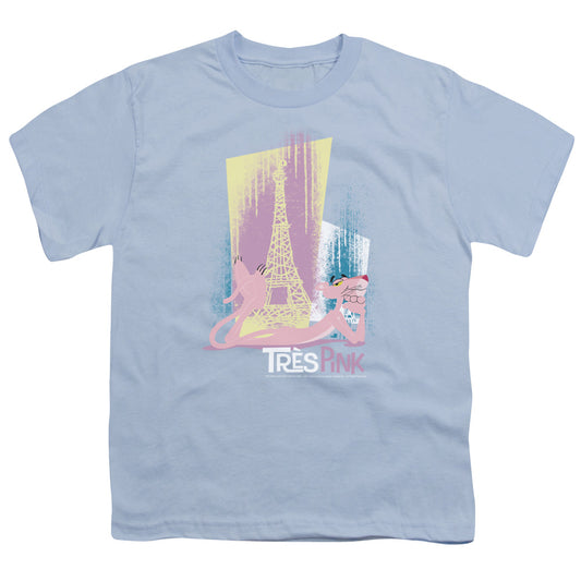 PINK PANTHER TRES PINK - S/S YOUTH 18/1 - LIGHT BLUE T-Shirt