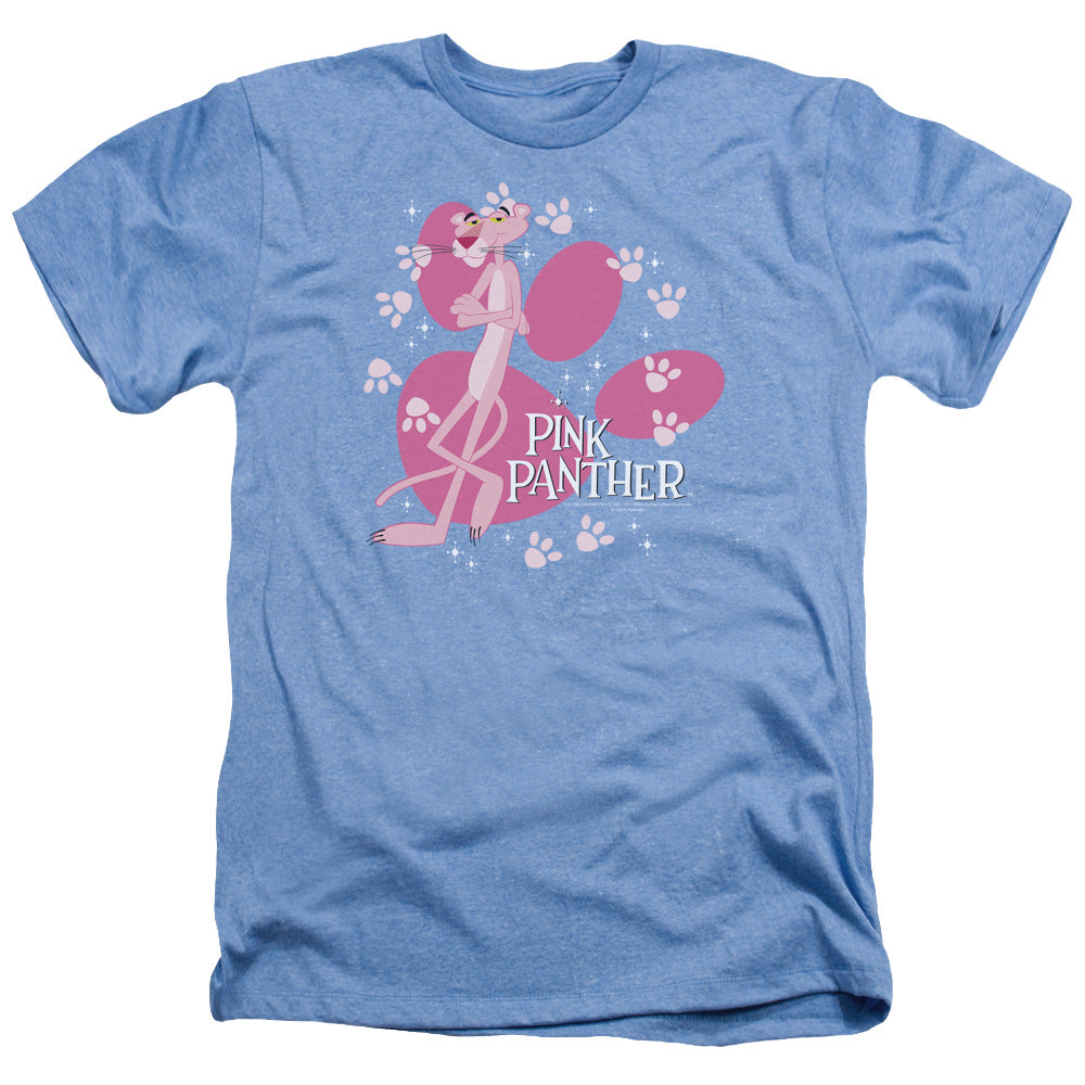 Pink Panther - Walk All Over - Adult Heather - Light Blue