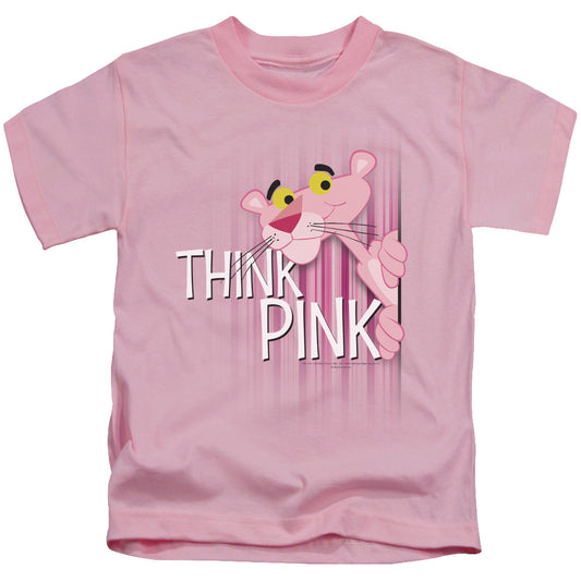 Pink Panther - Think Pink - Short Sleeve Juvenile 18/1 - Pink T-shirt