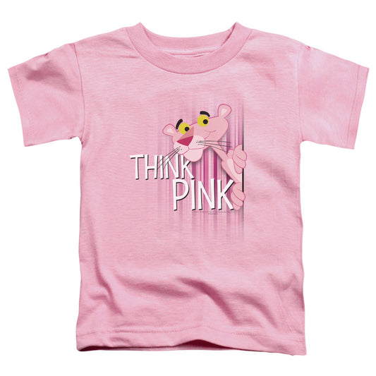 Pink Panther - Think Pink - Short Sleeve Toddler Tee - Pink T-shirt
