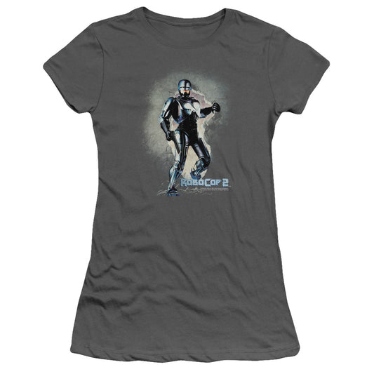 ROBOCOP BREAK ON THROUGH - S/S JUNIOR SHEER - CHARCOAL T-Shirt