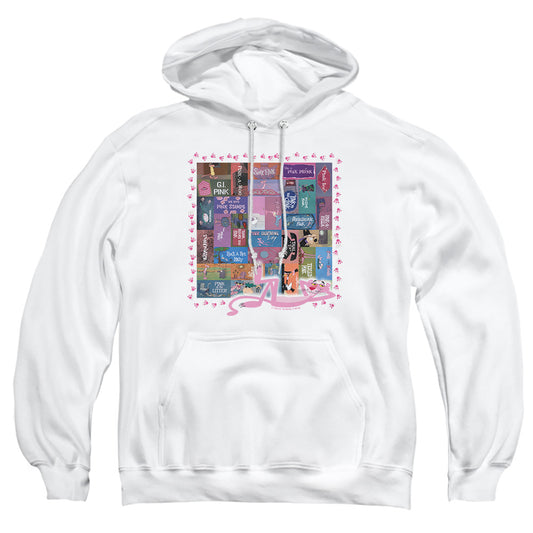 Pink Panther - Vintage Titles - Adult Pull-over Hoodie - White