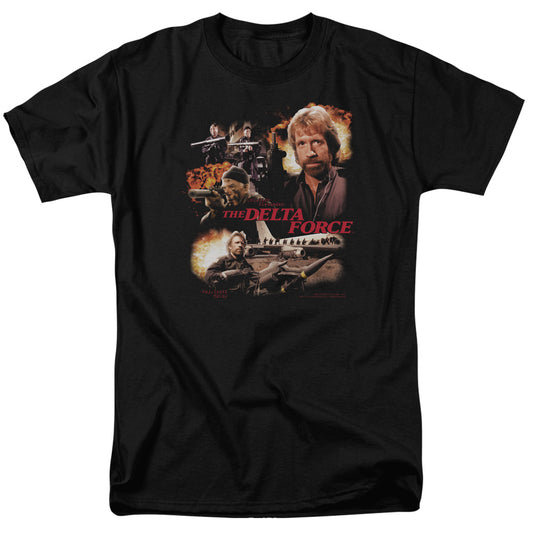 Delta Force - Action Pack - Short Sleeve Adult 18/1 - Black T-shirt