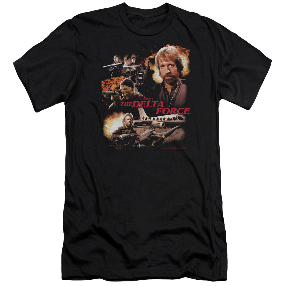 Delta Force - Action Pack-premuim Canvas Adult Slim Fit 30/1 - Black