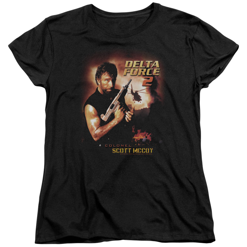 DELTA FORCE DELTA FORCE 2 POSTER - S/S WOMENS TEE - BLACK T-Shirt