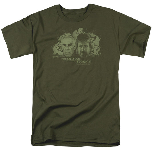 Delta Force - Explosion - Short Sleeve Adult 18/1 - Military Green T-shirt