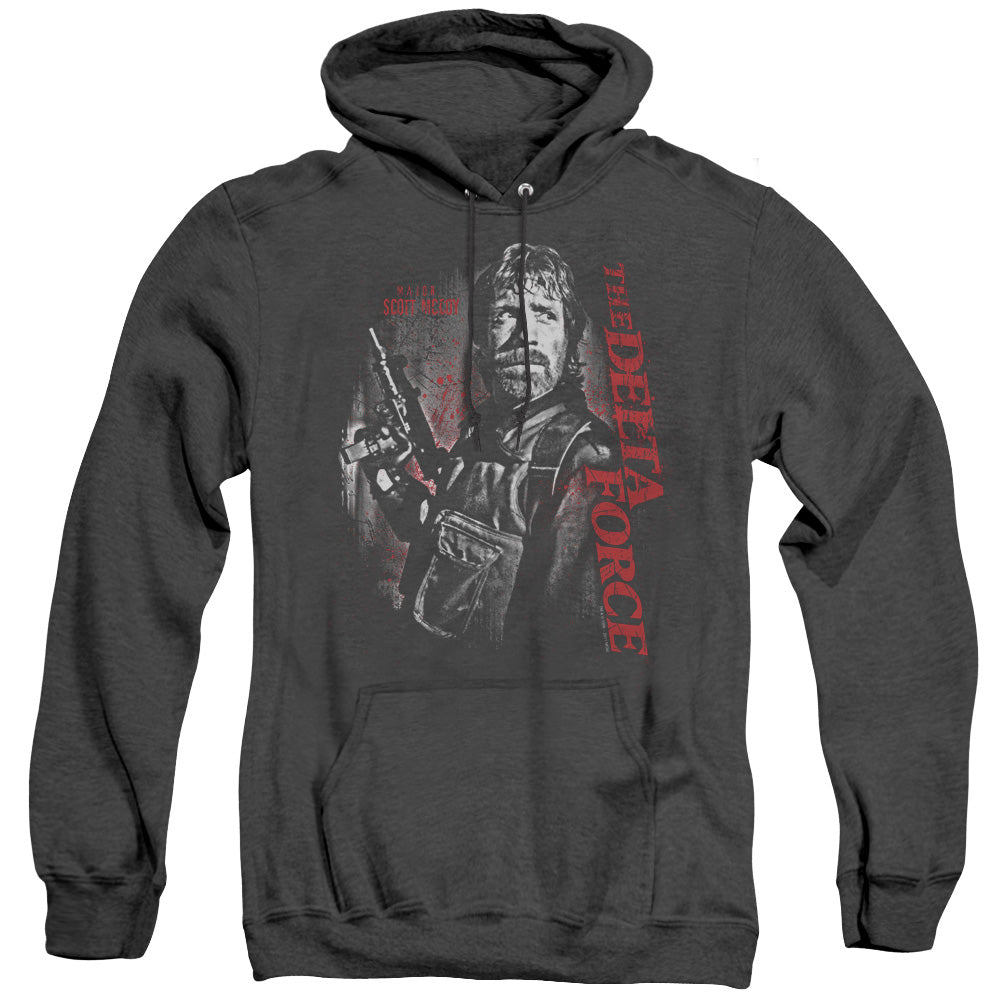 Delta Force - Black Ops - Adult Heather Hoodie - Black