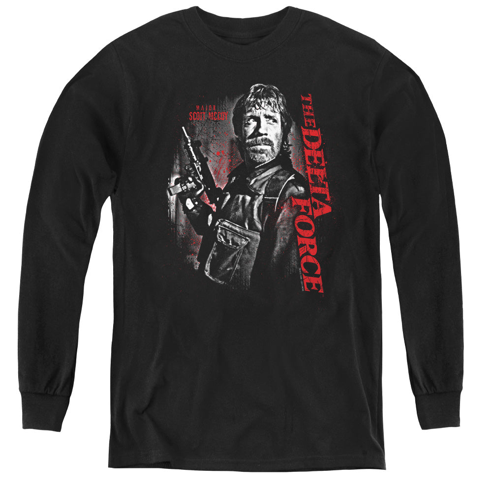Delta Force - Black Ops - Youth Long Sleeve Tee - Black