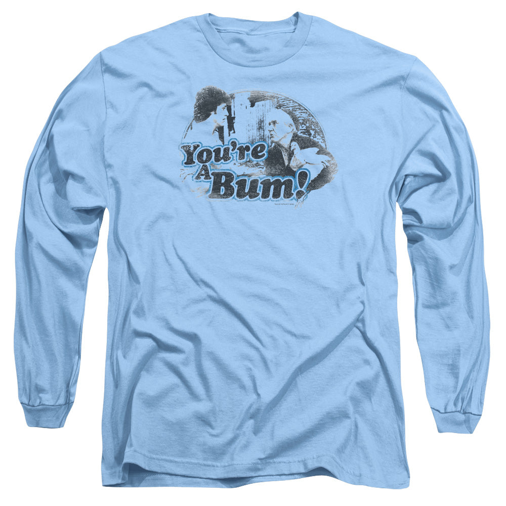 Rocky - Youre A Bum - Long Sleeve Adult 18/1 - Carolina Blue T-shirt