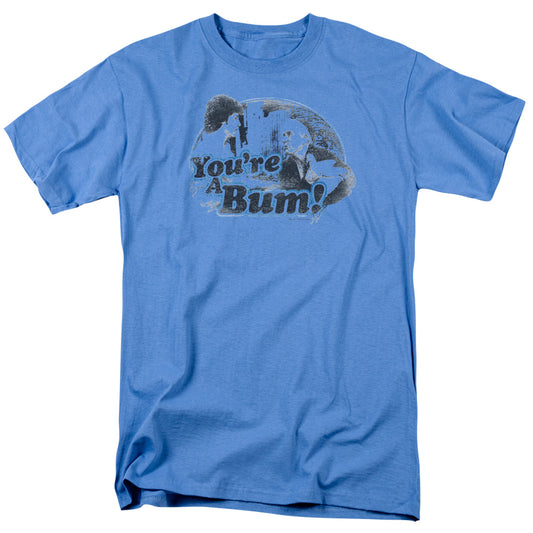 Rocky - Youre A Bum - Short Sleeve Adult 18/1 - Carolina Blue T-shirt