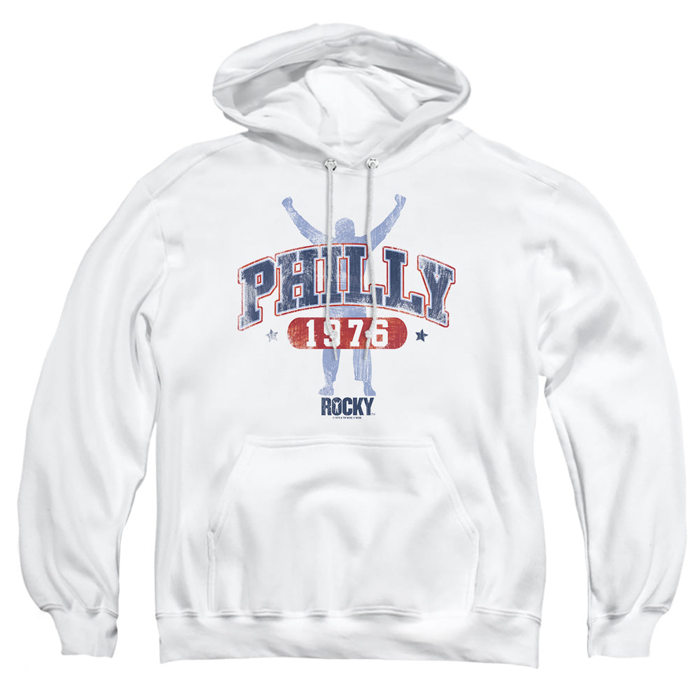 Mgm - Rocky/philly 1976 - Adult Pull-over Hoodie - White
