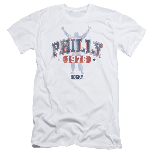 Rocky - Philly 1976 - Short Sleeve Adult 30/1 - White T-shirt