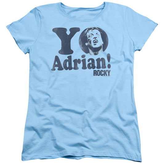ROCKY YO ADRIAN - S/S WOMENS TEE - LIGHT BLUE T-Shirt