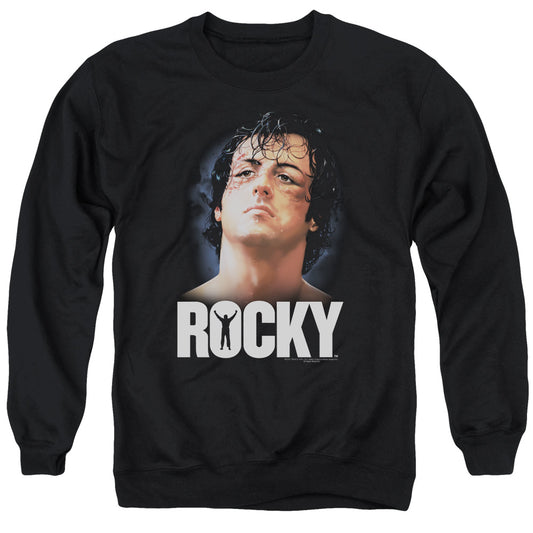 Rocky - The Champ - Adult Crewneck Sweatshirt - Black