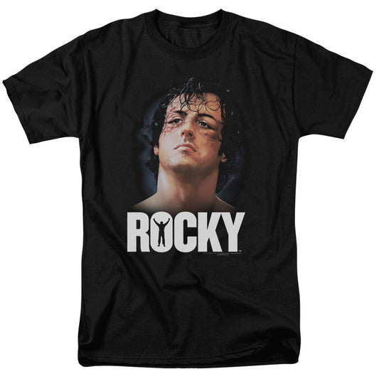 Rocky - The Champ - Short Sleeve Adult 18/1 - Black T-shirt