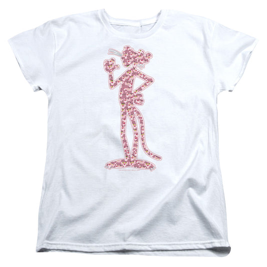 Pink Panther - Heads - Short Sleeve Womens Tee - White T-shirt