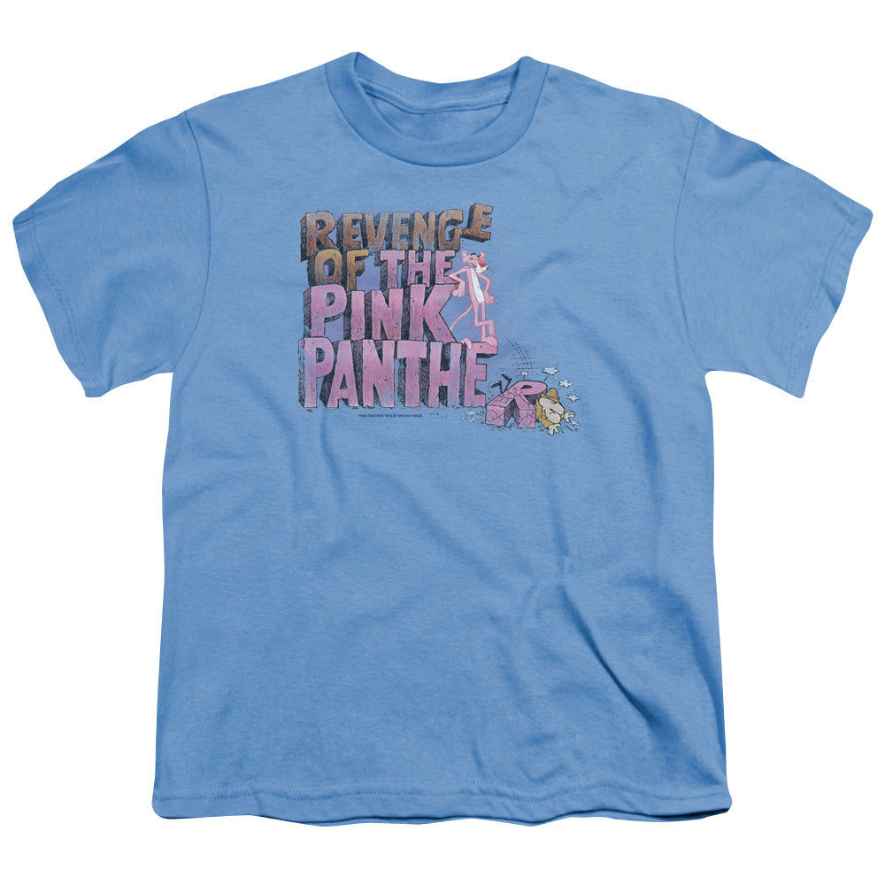 Pink Panther - Revenge - Short Sleeve Youth 18/1 - Carolina Blue T-shirt