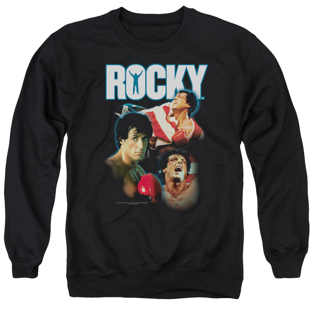 Rocky - I Did It - Adult Crewneck Sweatshirt - Black