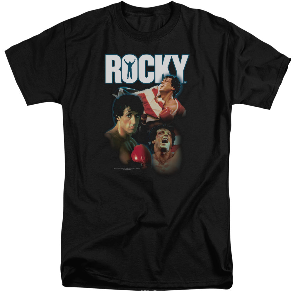 Rocky - I Did It - Short Sleeve Adult Tall - Black T-shirt