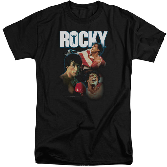 Rocky - I Did It - Short Sleeve Adult Tall - Black T-shirt