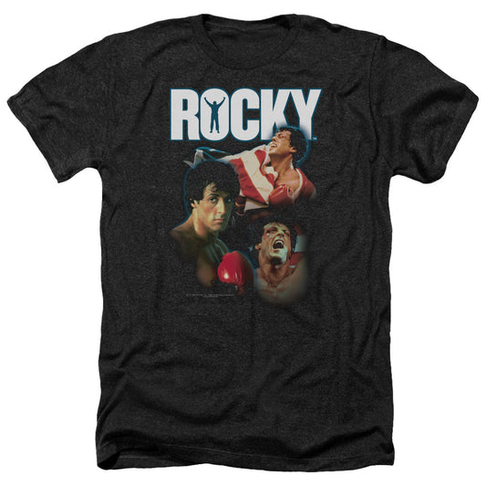 Rocky - I Did It - Adult Heather-black