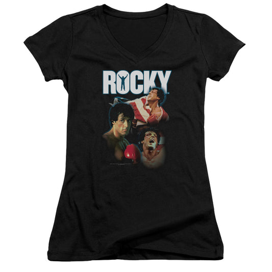 Rocky - I Did It - Junior V-neck - Black