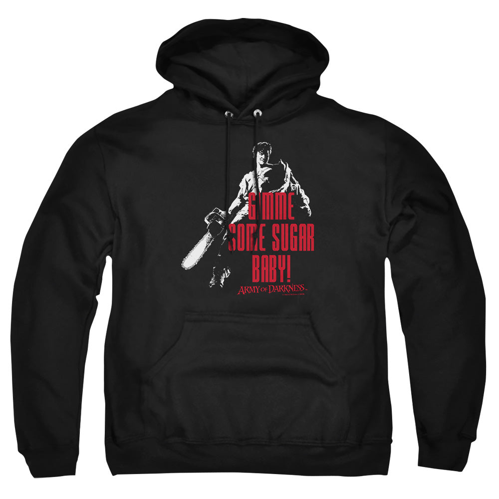 Army Of Darknesshort Sleeveugar - Adult Pull-over Hoodie - Black T-shirt