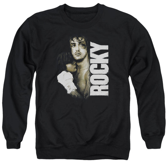 Rocky - Painted Rocky - Adult Crewneck Sweatshirt - Black
