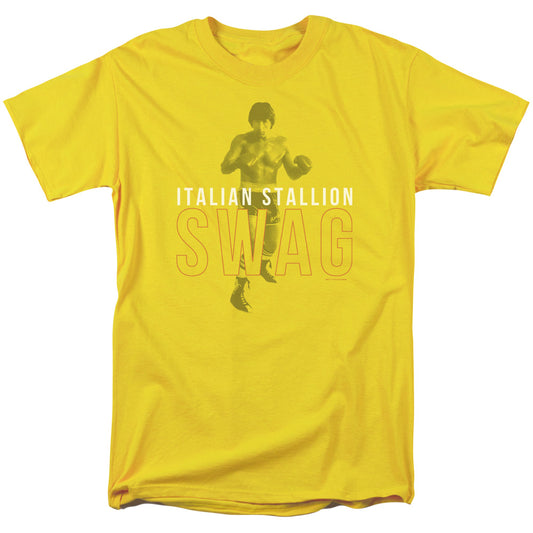 ROCKY STALLION SWAG - S/S ADULT 18/1 - YELLOW T-Shirt