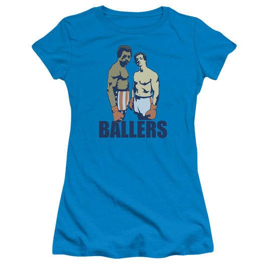 Rocky - Ballers - Short Sleeve Junior Sheer - Turquoise T-shirt