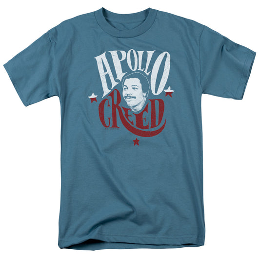 Rocky - Apollo Sign - Short Sleeve Adult 18/1 - Slate T-shirt