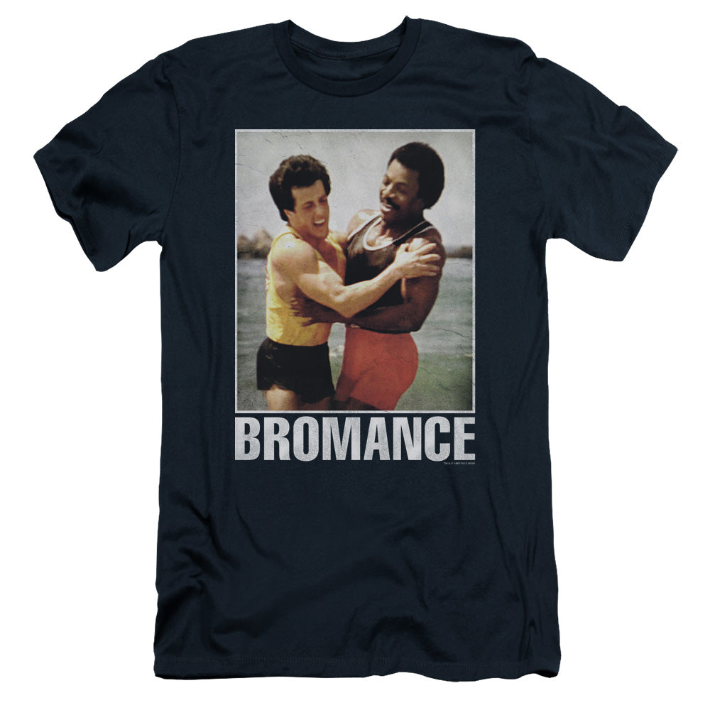 Rocky - Bromance - Short Sleeve Adult 30/1 - Navy T-shirt