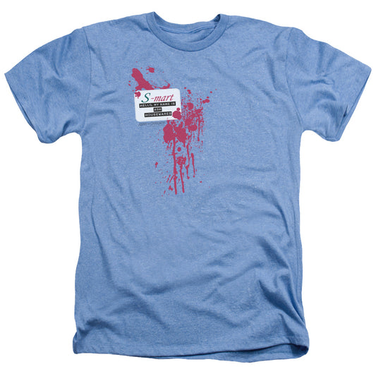 ARMY OF DARKNES  MART NAME TAG - ADULT HEATHER - LIGHT BLUE T-Shirt