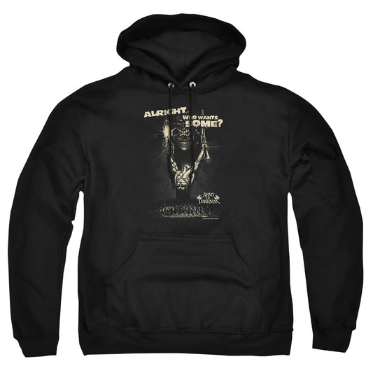 Army Of Darkness - Want Some - Adult Pull-over Hoodie - Black
