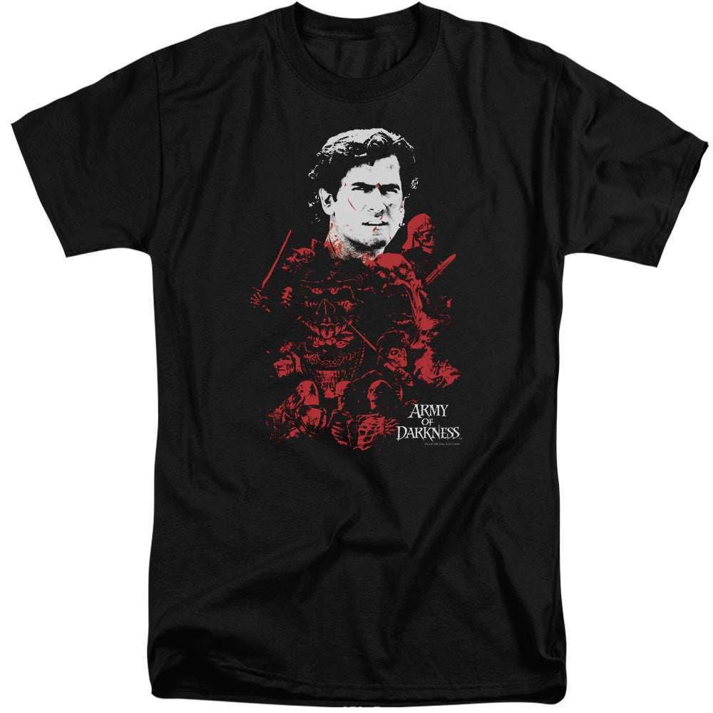 Army Of Darkness - Pile Of Baddies - Short Sleeve Adult Tall - Black T-shirt