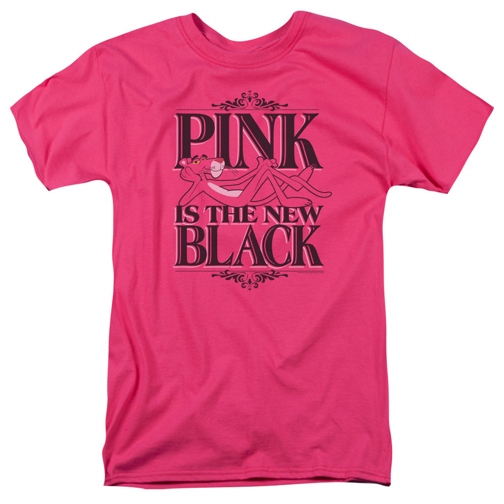PINK PANTHER THE NEW BLACK - S/S ADULT 18/1 - HOT PINK T-Shirt