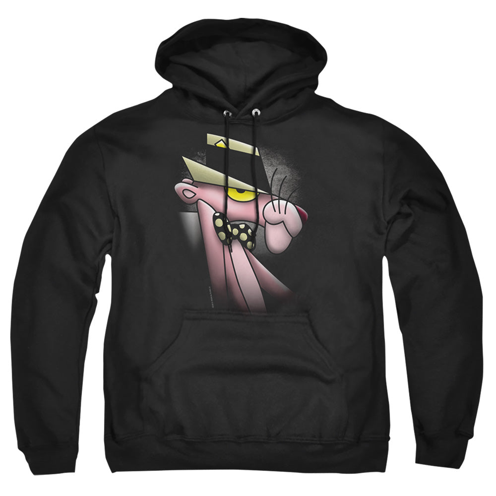 Pink Panther - Smooth Panther - Adult Pull-over Hoodie - Black