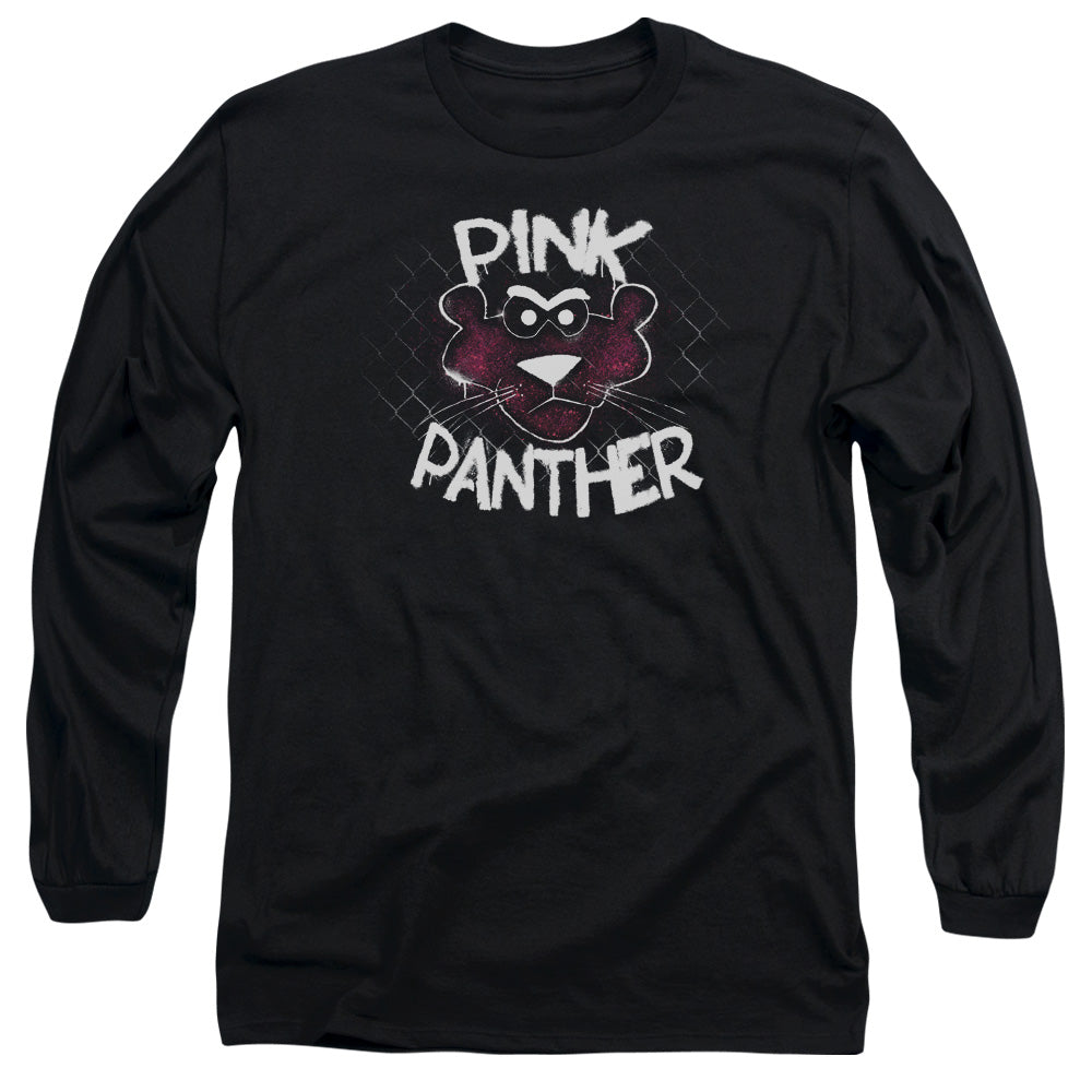 PINK PANTHER SPRAY PANTHER - L/S ADULT 18/1 - BLACK T-Shirt