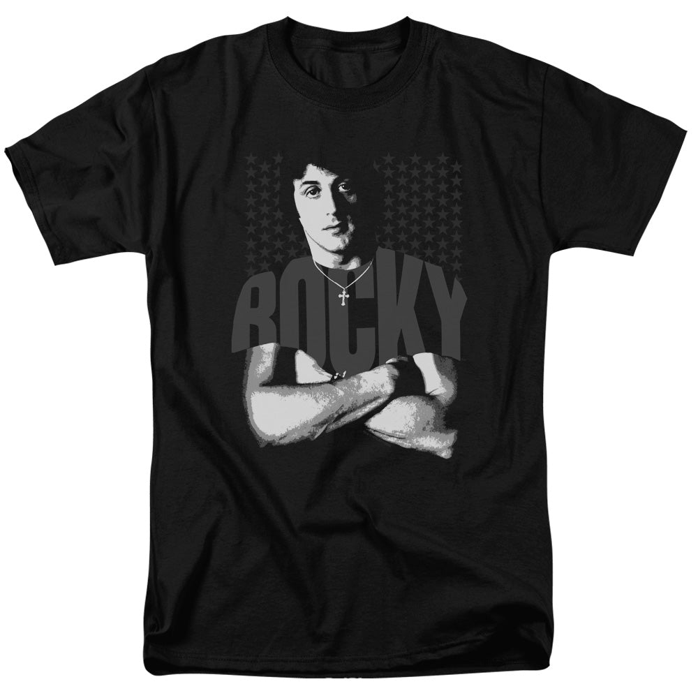 Rocky - Shirt - Short Sleeve Adult 18/1 - Black T-shirt