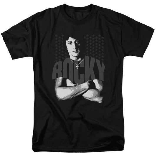 Rocky - Shirt - Short Sleeve Adult 18/1 - Black T-shirt